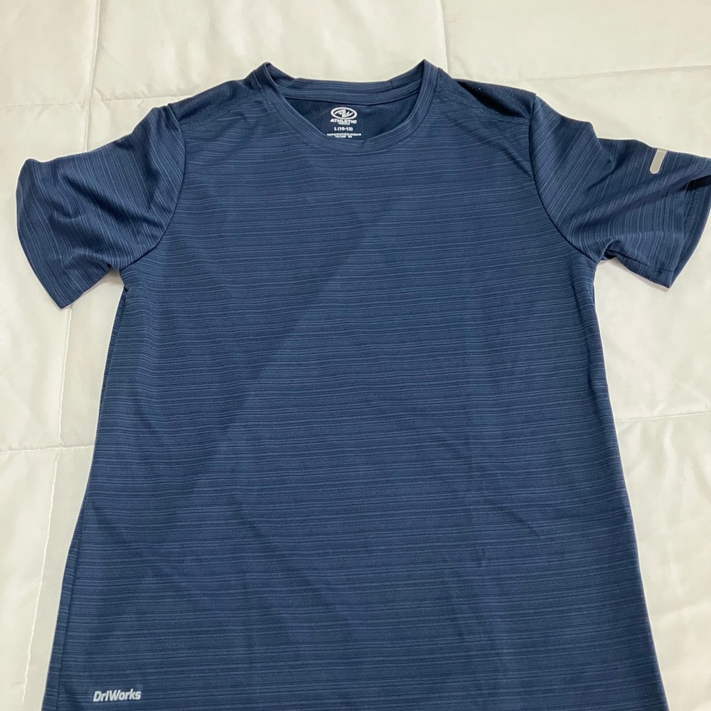 Athletic Works Navy Short Sleeve Tee
